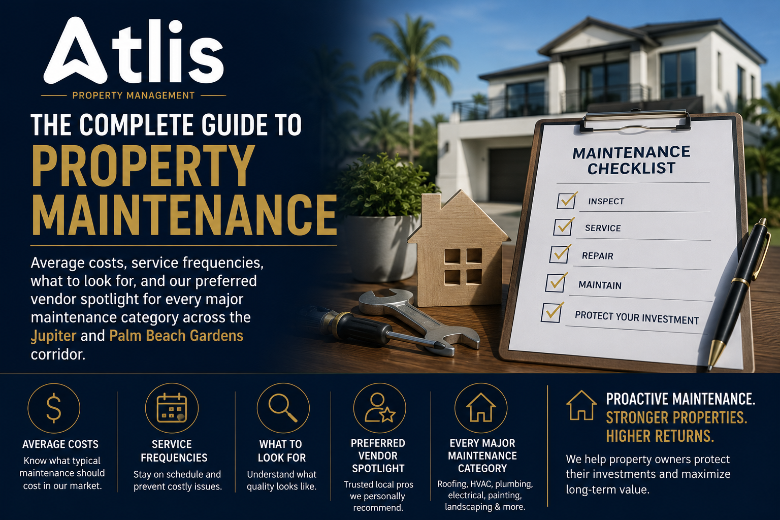 Palm Beach County Preferred Vendor Guide for Property Owners | Atlis Property Management